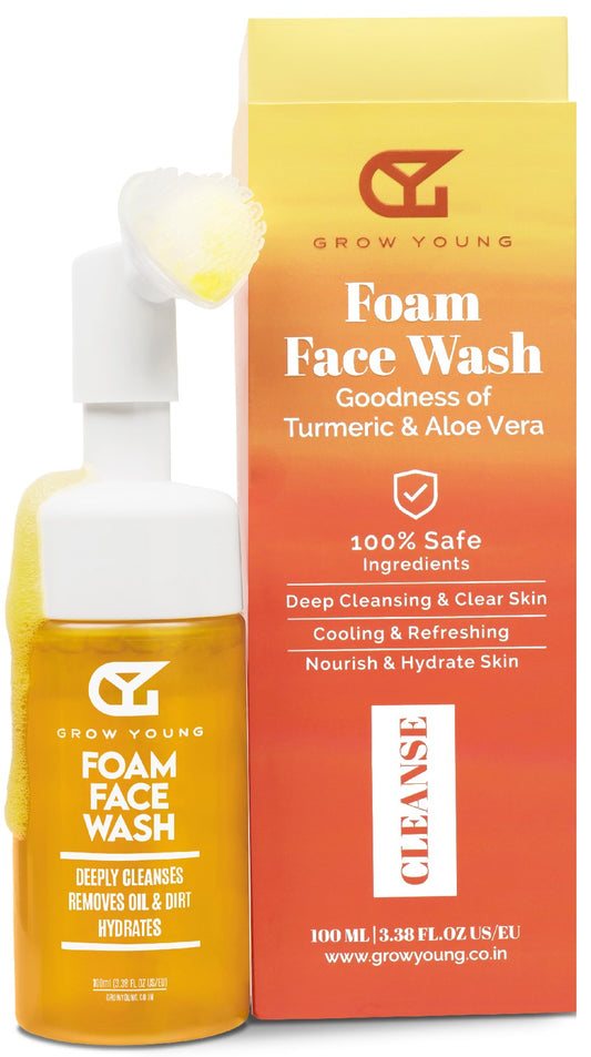 Grow Young Foam Face Wash