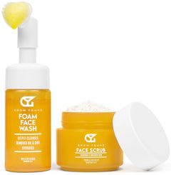 Grow Young Combo: Scrub + Foam Face Wash